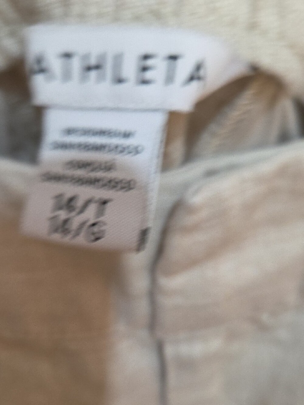 Athleta Natural Linen Voyager Pants NWT - Picture 4 of 8